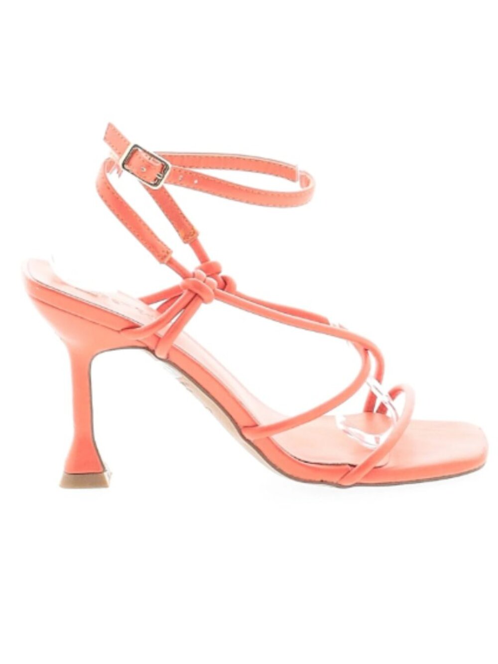 Open Edit - Orange Strappy Sandals - Size 6